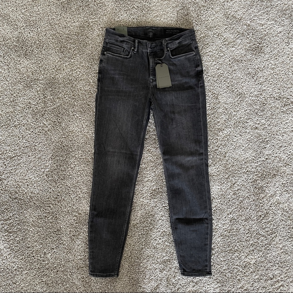 All Saints Grace Cropped Jeans